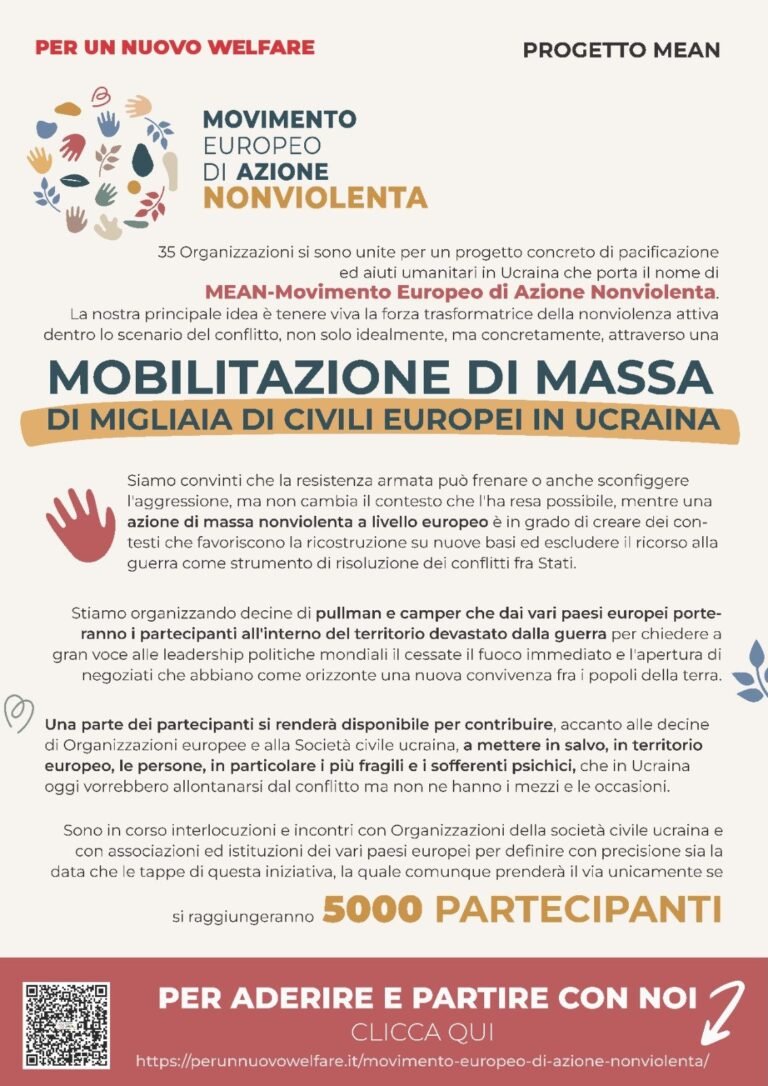 movimento europeo di azione non violenta