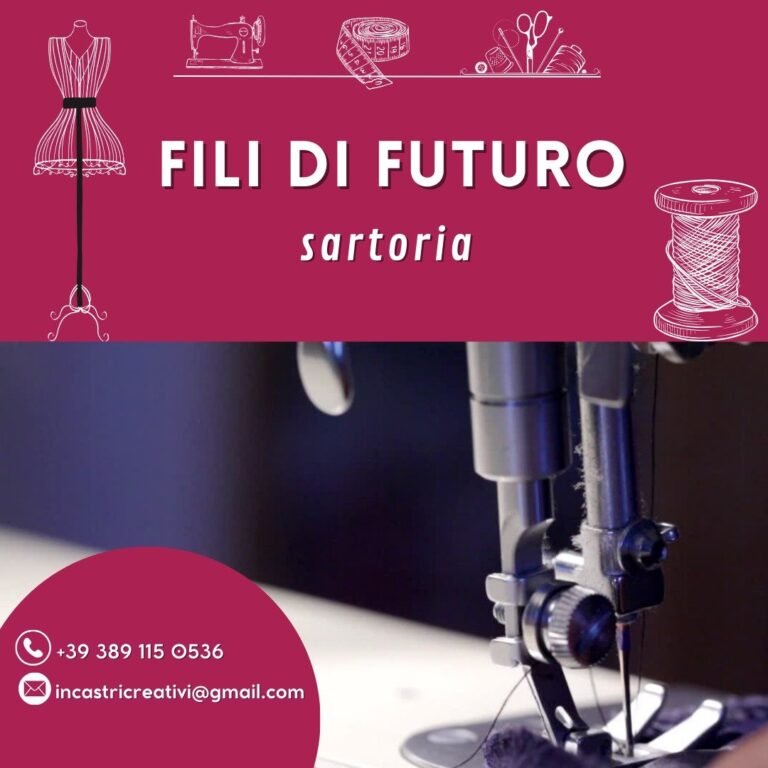 Fili di futuro, la sartoria solidale