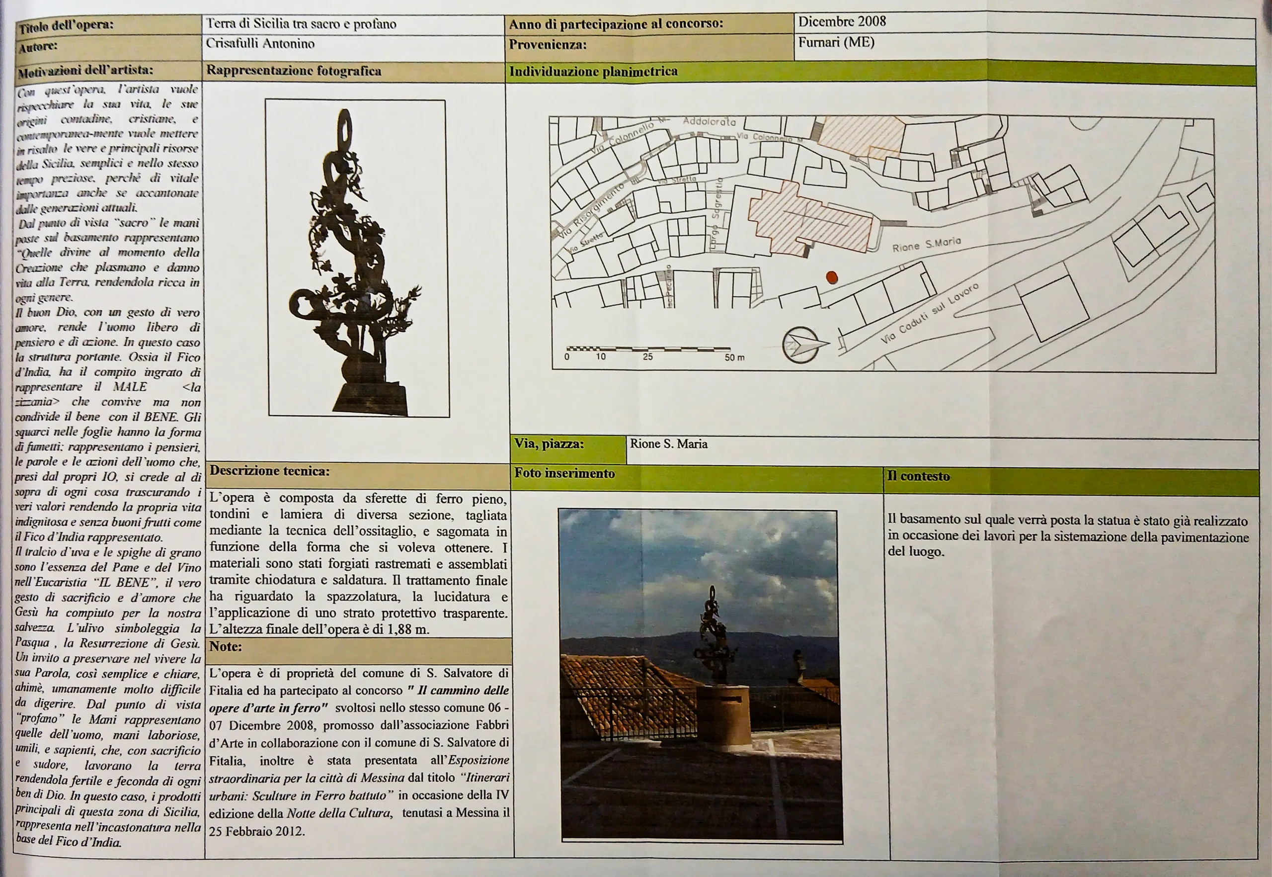 Terra di Sicilia tra sacro e profano